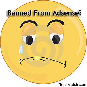 banned from adsense