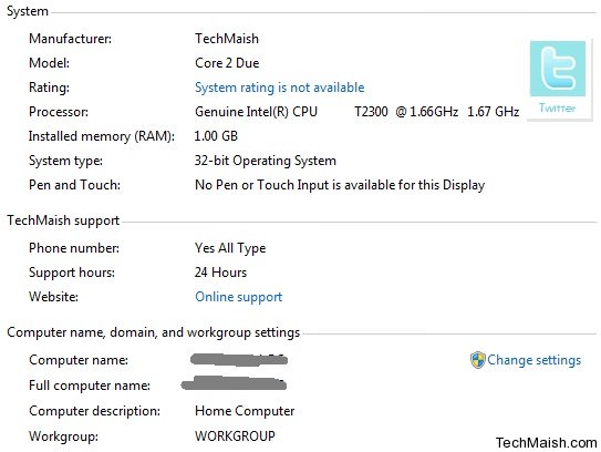 changing windows 7 OEM logo