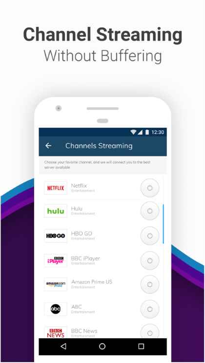 Channel Streaming VPN