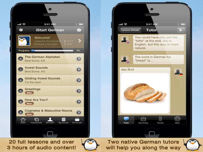 German Language Learning App