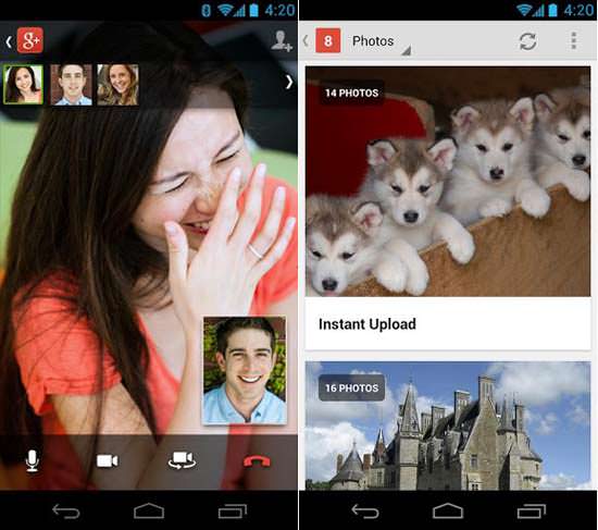 Google Plus for Android