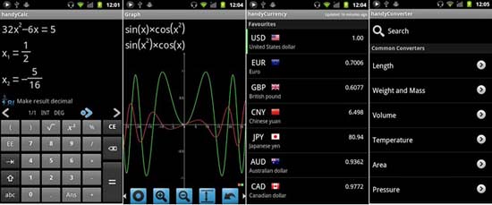 handyCalc Calculator Android App
