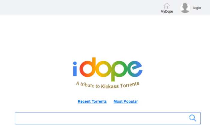 idope search engine