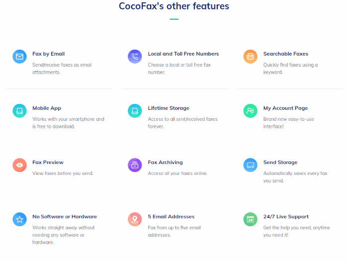 cocofax-other-features