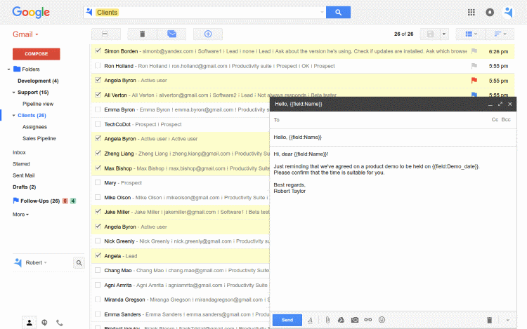CRM for Gmail 